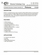 DataSheet PT2258 pdf